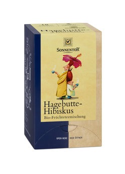 Sonnentor Hagebutte Hibiskustee Bio Beutel