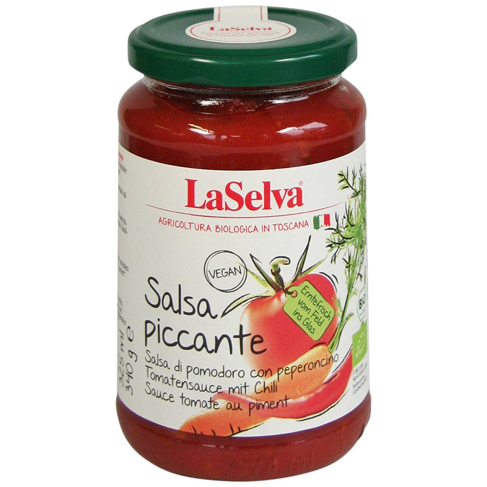 Bio Nudelsoße Salsa Piccante - Chili