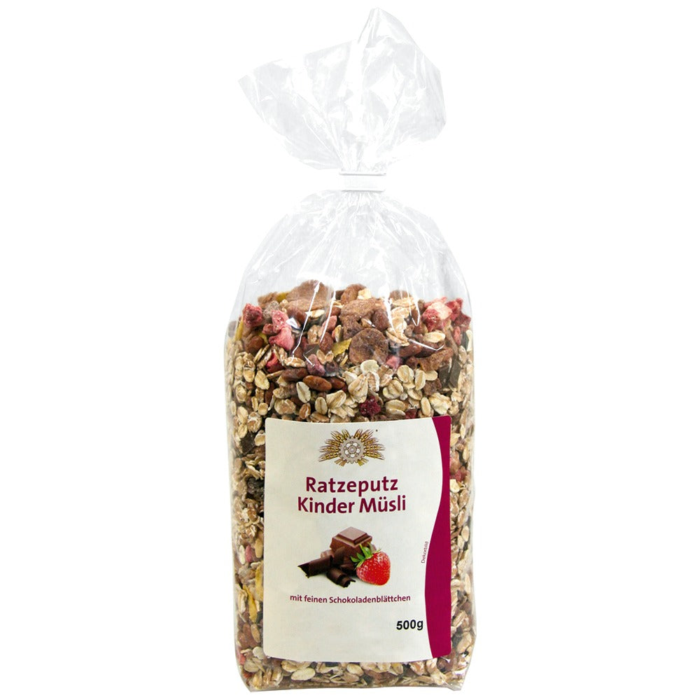 Ratzeputz-Kinder-Müsli mit Schoko