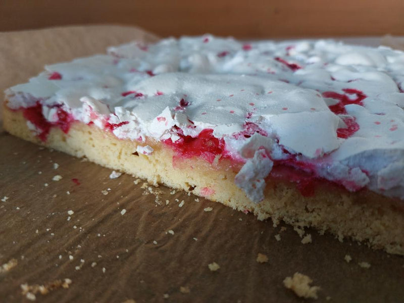 Johannisbeerkuchen|Johannisbeerkuchen mit Baiser