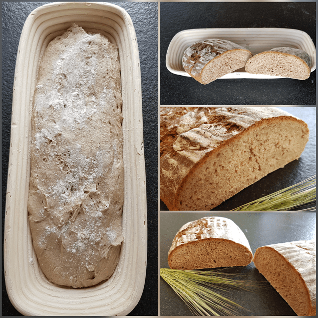 Bauernbrot mit Sauerteig