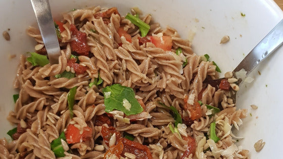 Italienischer Nudelsalat|Italienischer Nudelsalat