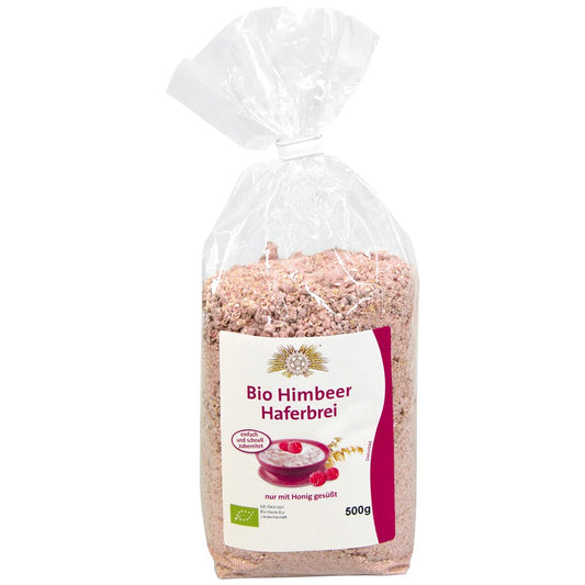 Bio Himbeer - Haferbrei - Porridge