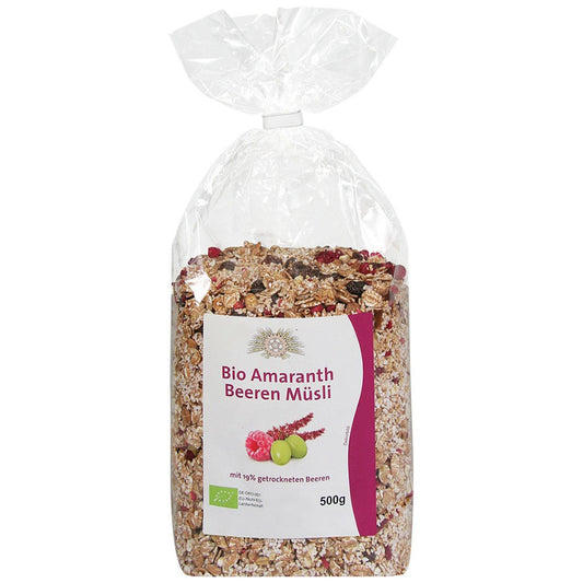 Bio Amaranth-Beeren-Müsli