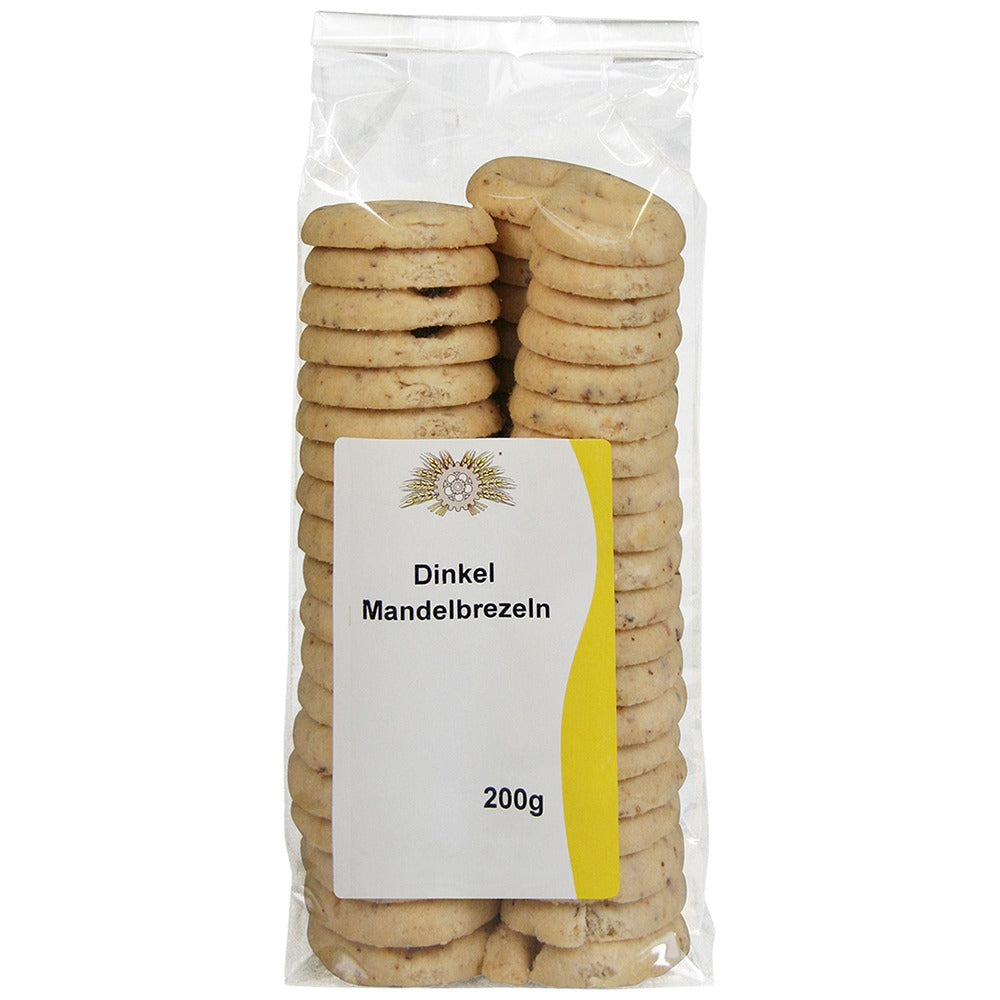 Dinkel-Mandel Brezel