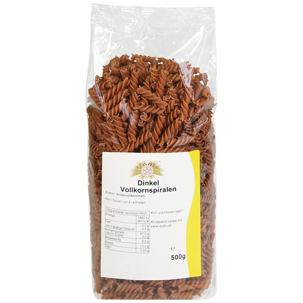 Dinkel-Vollkorn-Spiralen
