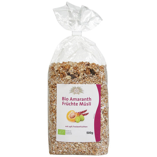 Bio Amaranth-Früchte-Müsli