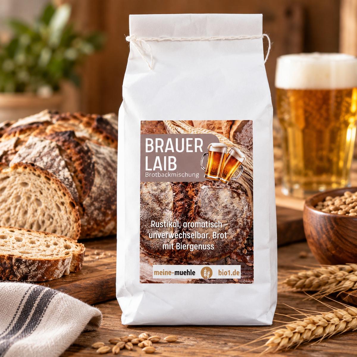 Brauerlaib Brotbackmischung
