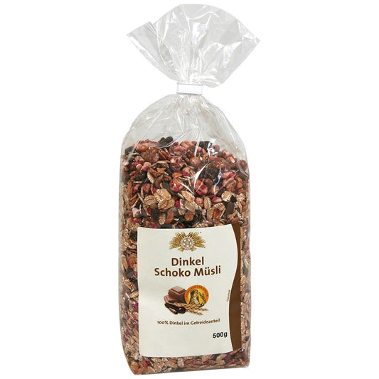 Schoko-Dinkel-Müsli