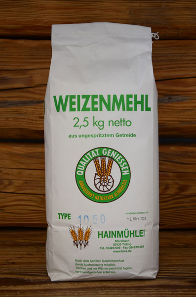 Weizenmehl ungespritzt
