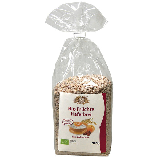 Bio Früchte - Haferbrei - Porridge